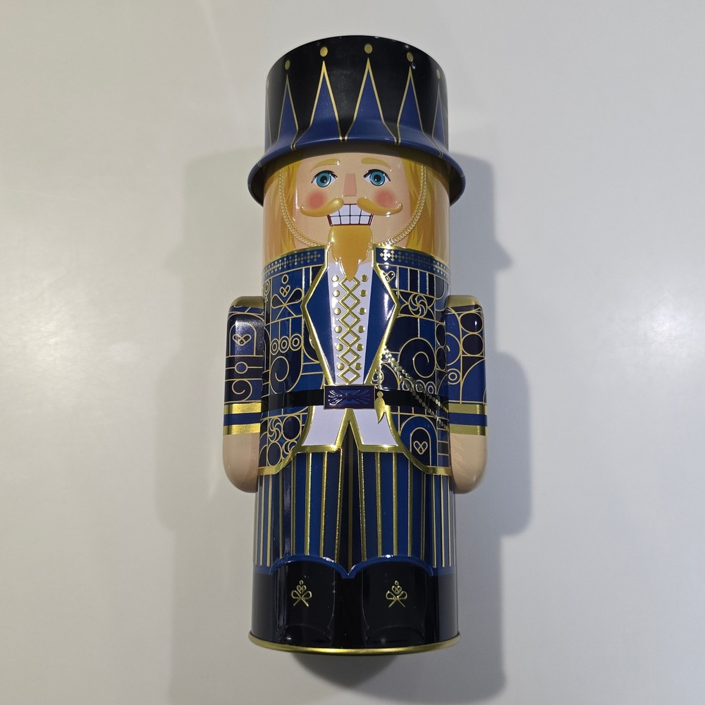 Bonnie & Pop Nutcracker Soldier Tins Set of 3 Red Green Blue Holiday Decor - Picture 7 of 8